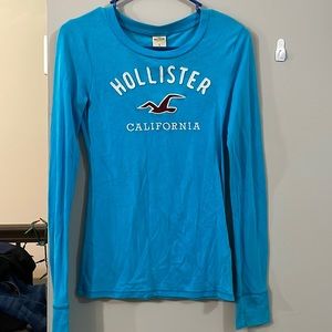 Hollister Blue Long Sleeve - SZ S